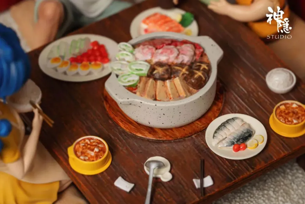 Food Series Kame House Is Open For Dinner with LED - Dragon Ball Resin Statue - ShenYin Studio