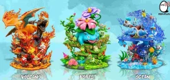 Forest Type Family - Pokemon Resin Statue - EGGS Studios