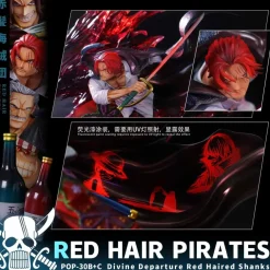 Four Main Members of Red Hair Pirates - ONE PIECE Resin Statue - JacksDo Studios