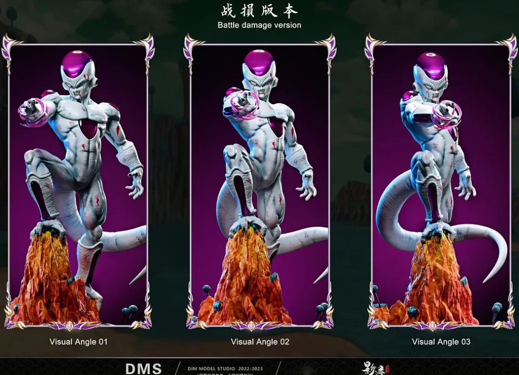 Fourth Form Frieza - Dragon Ball Resin Statue - D-M Studios