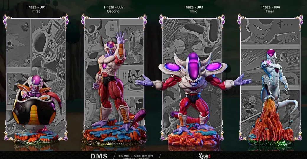 Fourth Form Frieza - Dragon Ball Resin Statue - D-M Studios