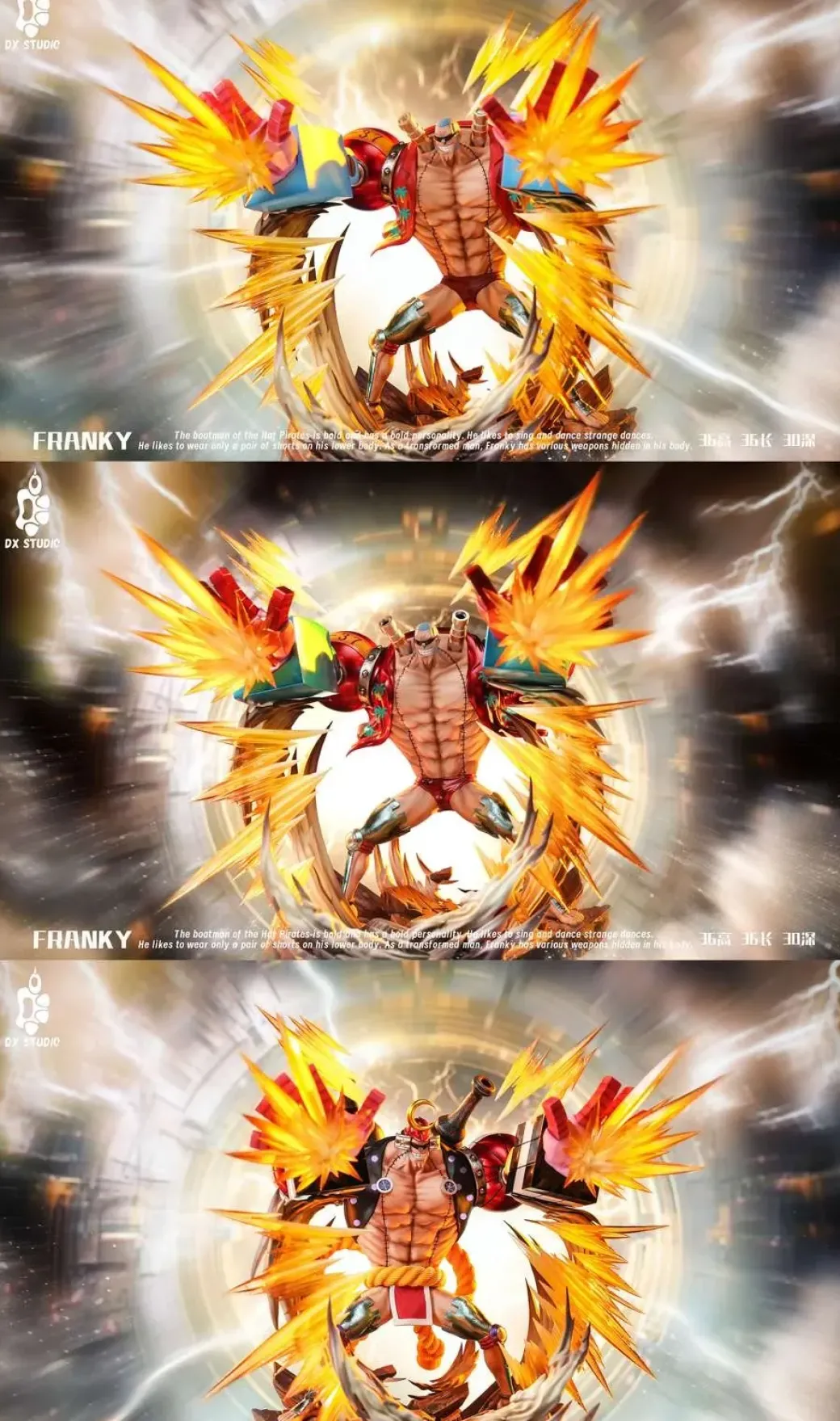 Franky - ONE PIECE Resin Statue - Dx Studio