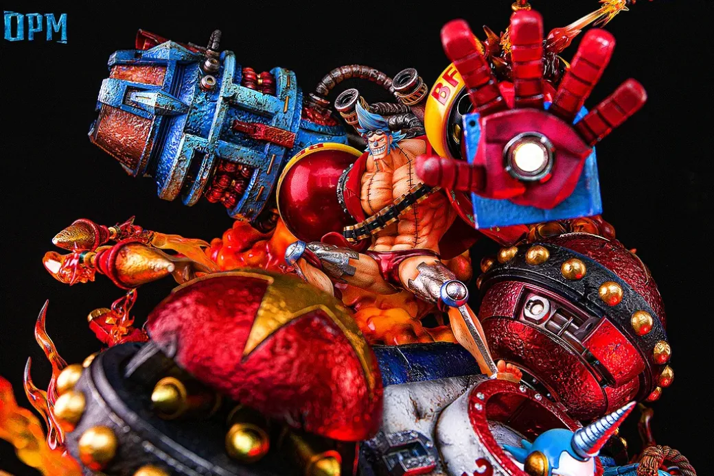 Franky with LED - ONE PIECE Resin Statue - OPM-Studio