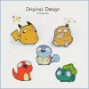 Funny Pokemon Series Enamel Pin - Free Shipping - Pokemon