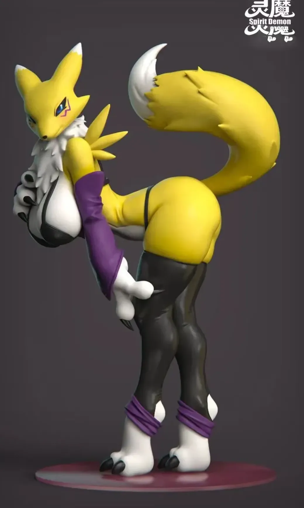 Furry Series Renamon - Digimon Resin Statue - Spirit Demon Studio