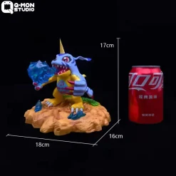 Gabumon - Digimon Resin Statue - Q-MON Studio