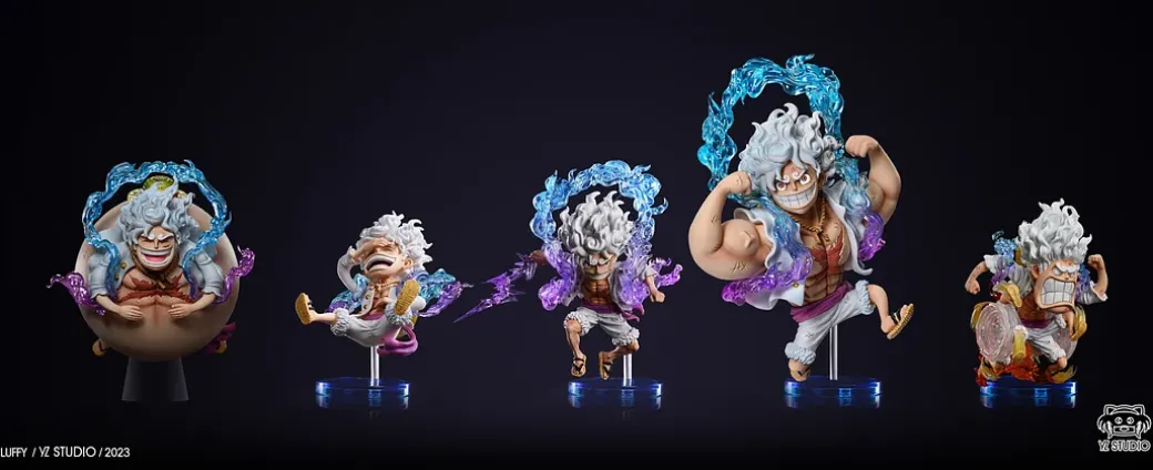 Gear 5 Hito Hito no Mi, Model: Nika Balloon Monkey D. Luffy - ONE PIECE Statue - YZ Studios