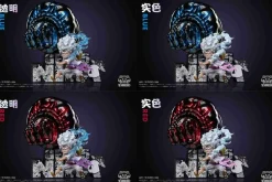 Gear 5 Rubber Rubber Monkey God Gun Nika Monkey D. Luffy - ONE PIECE Statue - YZ Studios