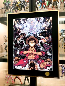 Gear 5 Sun God Nika Luffy & Gear 4 JoyBoy/Monkey D. Luffy Decorative Painting - ONE PIECE Decorative Painting - Xingkong Studio