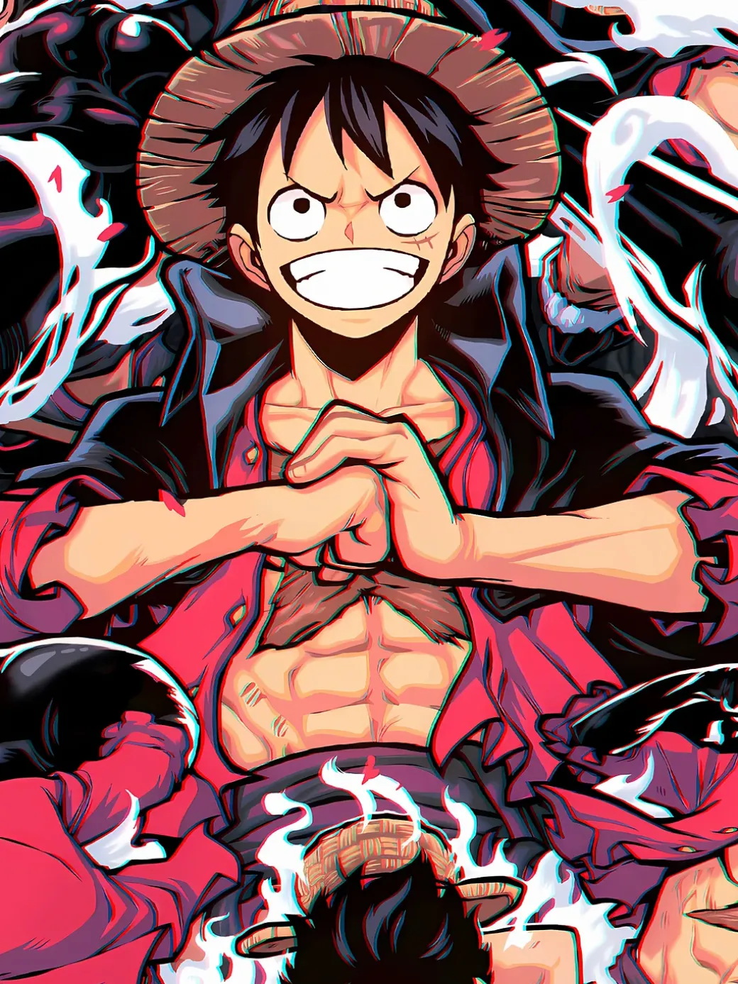 Gear 5 Sun God Nika Luffy & Gear 4 JoyBoy/Monkey D. Luffy Decorative Painting - ONE PIECE Decorative Painting - Xingkong Studio