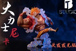 Gear Fifth Awakening Muscle Man Sun God Nika Luffy - ONE PIECE Resin Statue - BT Studios