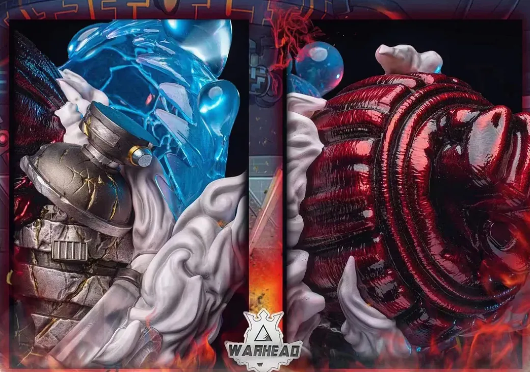 Gear Fourth Huge Fist Monkey D. Luffy & Mini Monkey D. Luffy - ONE PIECE Resin Statue - Warhead Studios