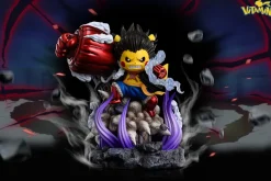 Gear Fourth Monkey D. Luffy Cosplay Pikachu - Pokemon ONE PIECE Resin Statue - Vitamin Studios