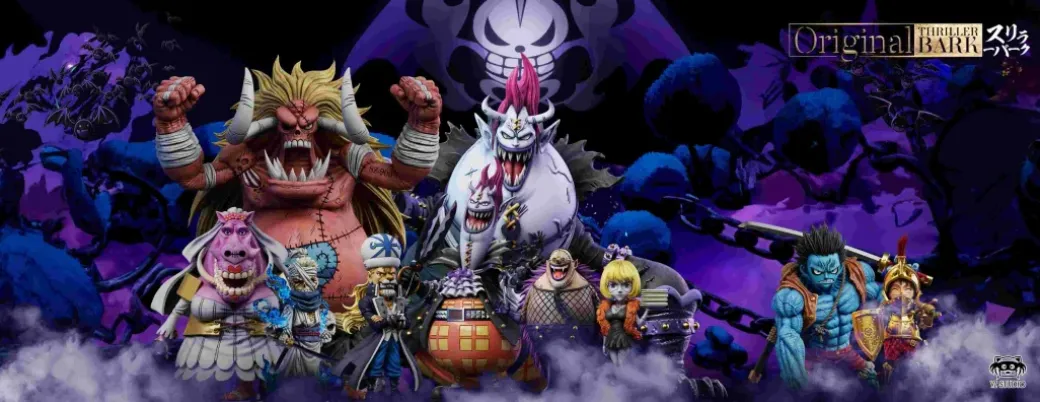 Gecko Moria & Doppelman - ONE PIECE Statue - YZ Studios