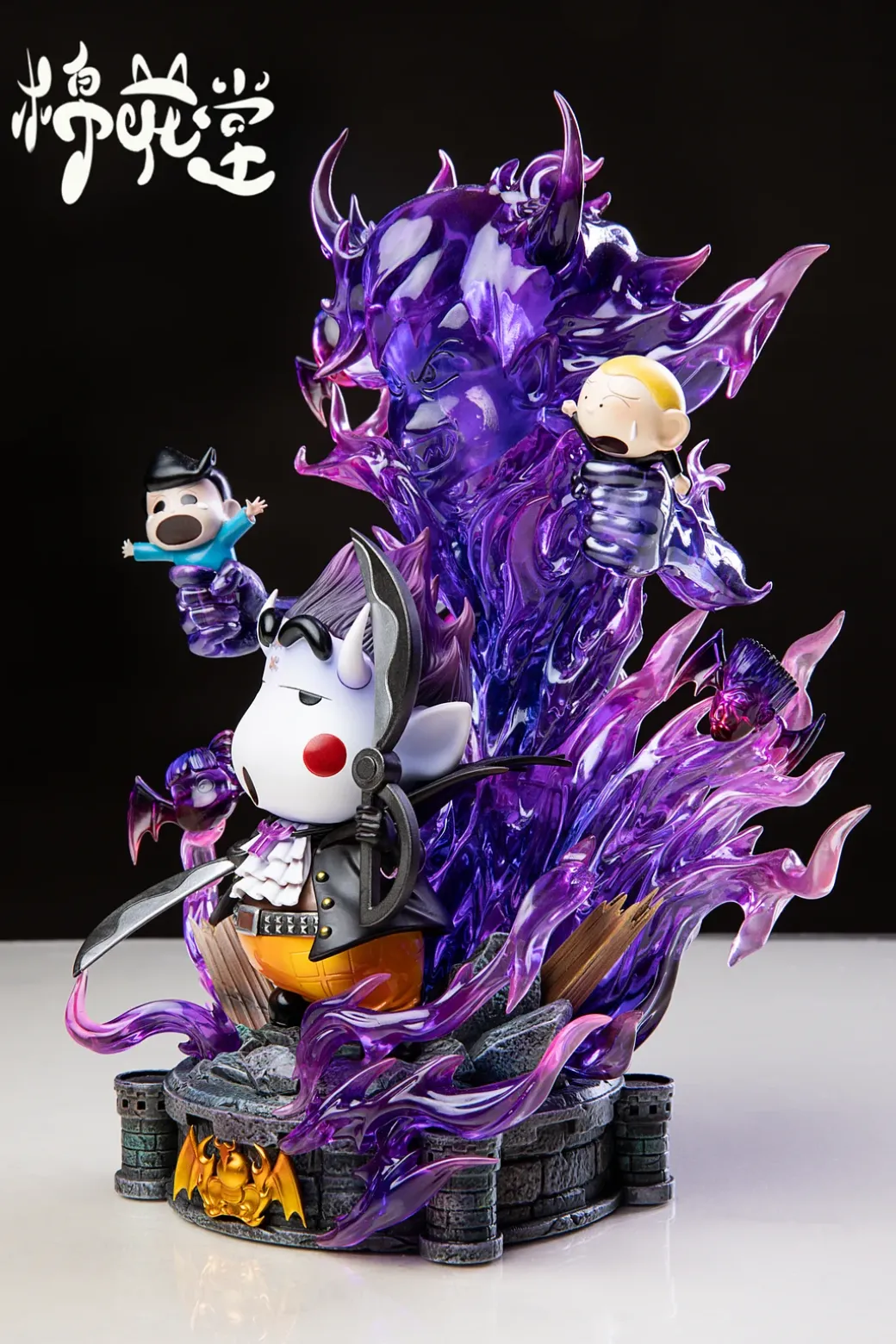 Gecko Moria Cosplay Nohara Shinnosuke - Crayon Shin-chan ONE PIECE Resin Statue - MianHuaTang Studios
