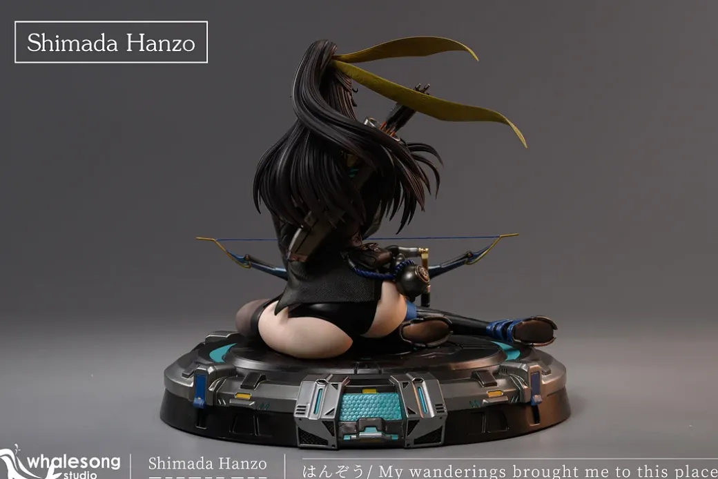 Gender Bender Female Hanzo - Overwatch Resin Statue - Whale Song Studios