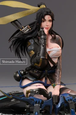 Gender Bender Female Hanzo - Overwatch Resin Statue - Whale Song Studios