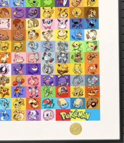 Generation 1 Pokemon Decorative Painting - Pokemon - H-TWO Studio