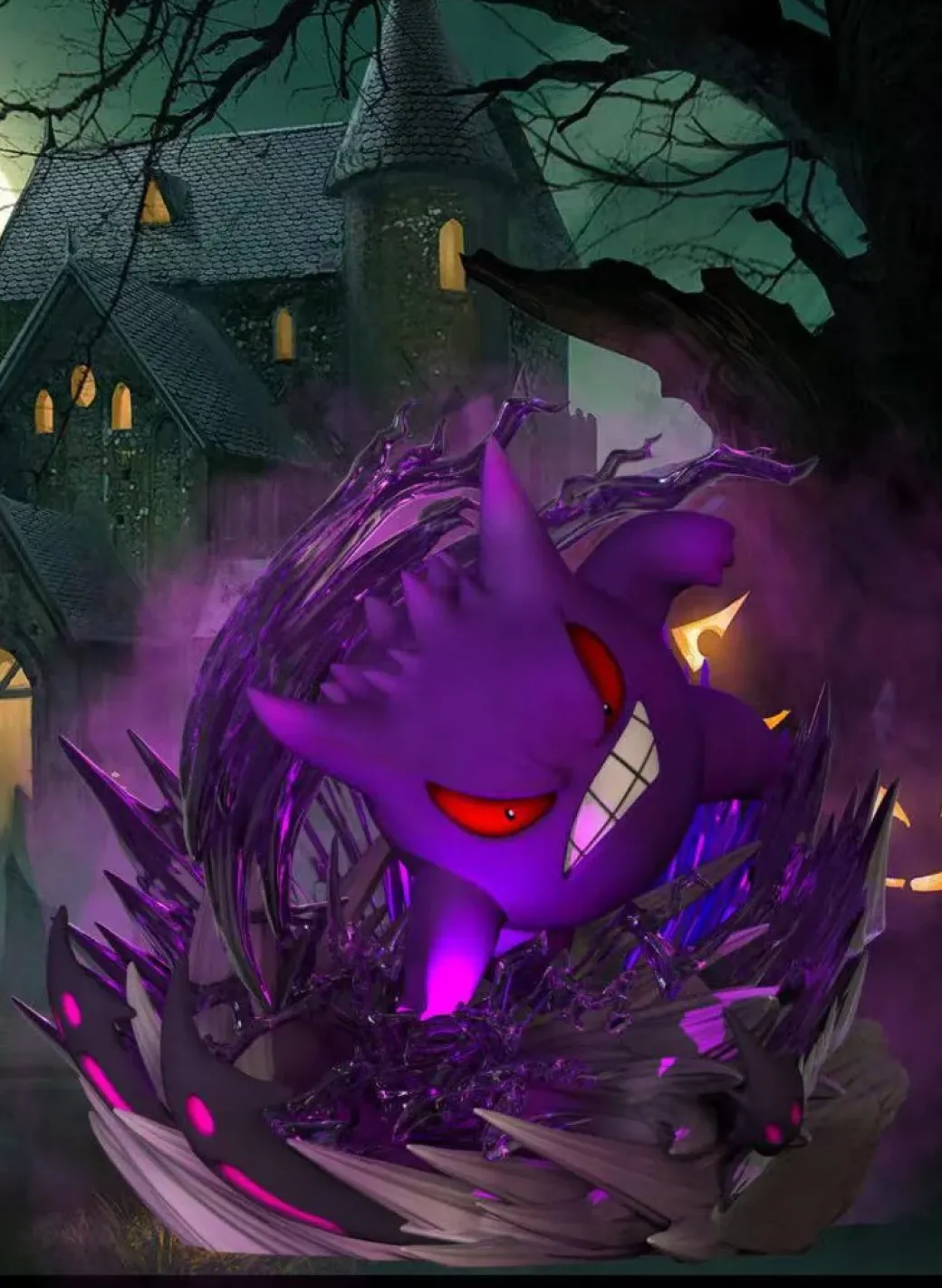 Gengar - Pokemon Resin Statue - Puff Studio