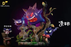 Gengar Family - Pokemon Resin Statue - DM Studios