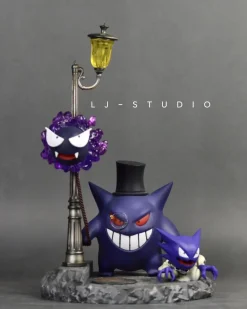 Gengar Vicious Dog Balloon With LED- Pokemon Resin Statue - LJ Studios