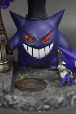 Gengar Vicious Dog Balloon With LED- Pokemon Resin Statue - LJ Studios