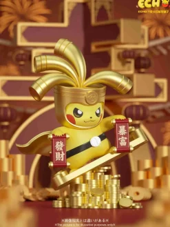 Gholdengo Cosplay Pikachu - Pokemon Resin Statue - ECHO_Studio