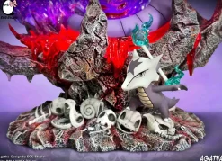 Ghost Type Elite Four Agatha with LED - Pokemon Resin Statue - EGGS Studios