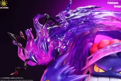 Gigantamax Gengar with LED - Pokemon Resin Statue - sun Studio