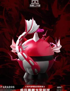 Gigantamax Gyarados Pokeball - Pokemon Resin Statue - DaoDan Studio