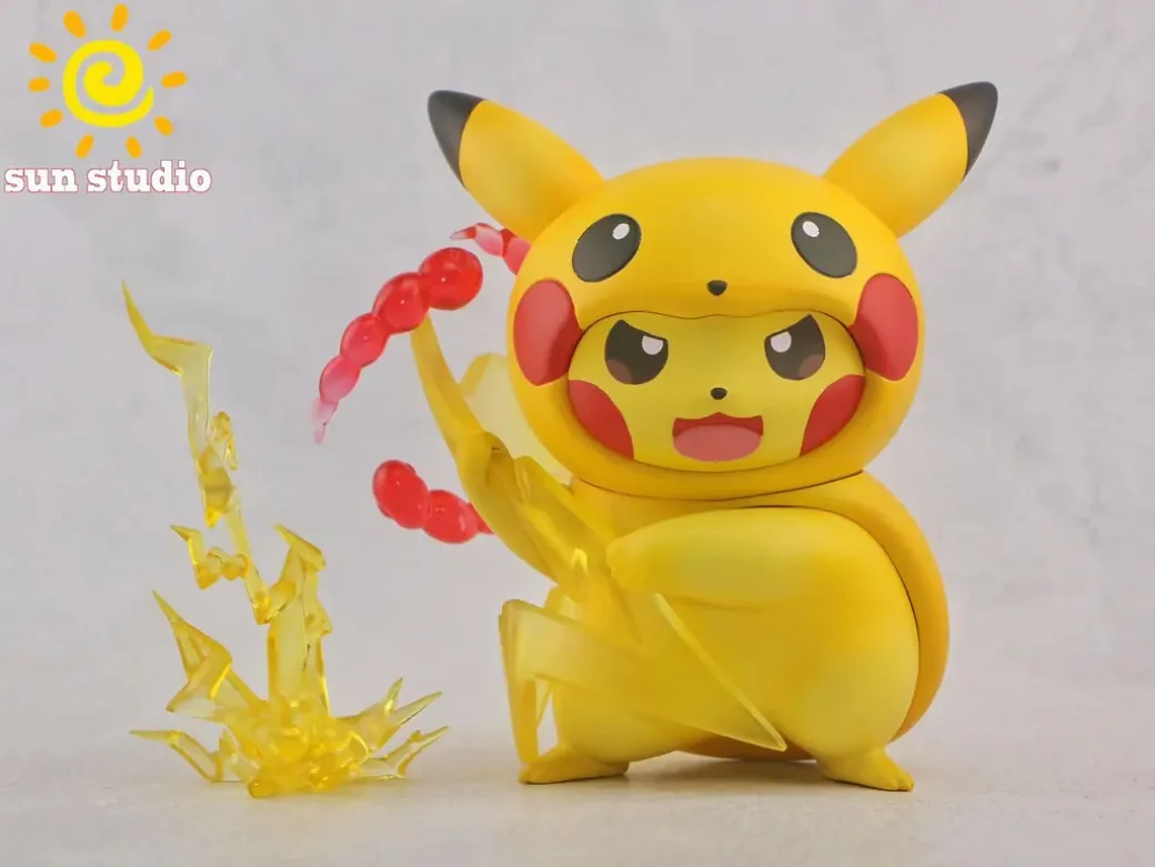 Gigantamax Pikachu Cosplay Pikachu - Pokemon Resin Statue - sun Studio