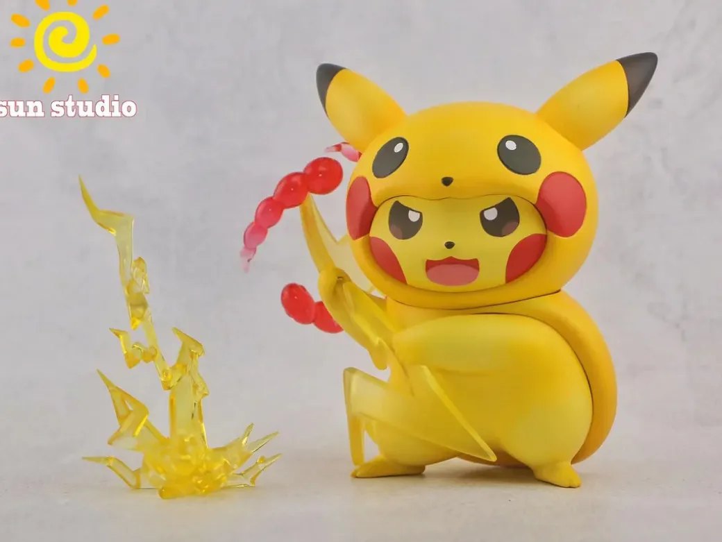 Gigantamax Pikachu Cosplay Pikachu - Pokemon Resin Statue - sun Studio