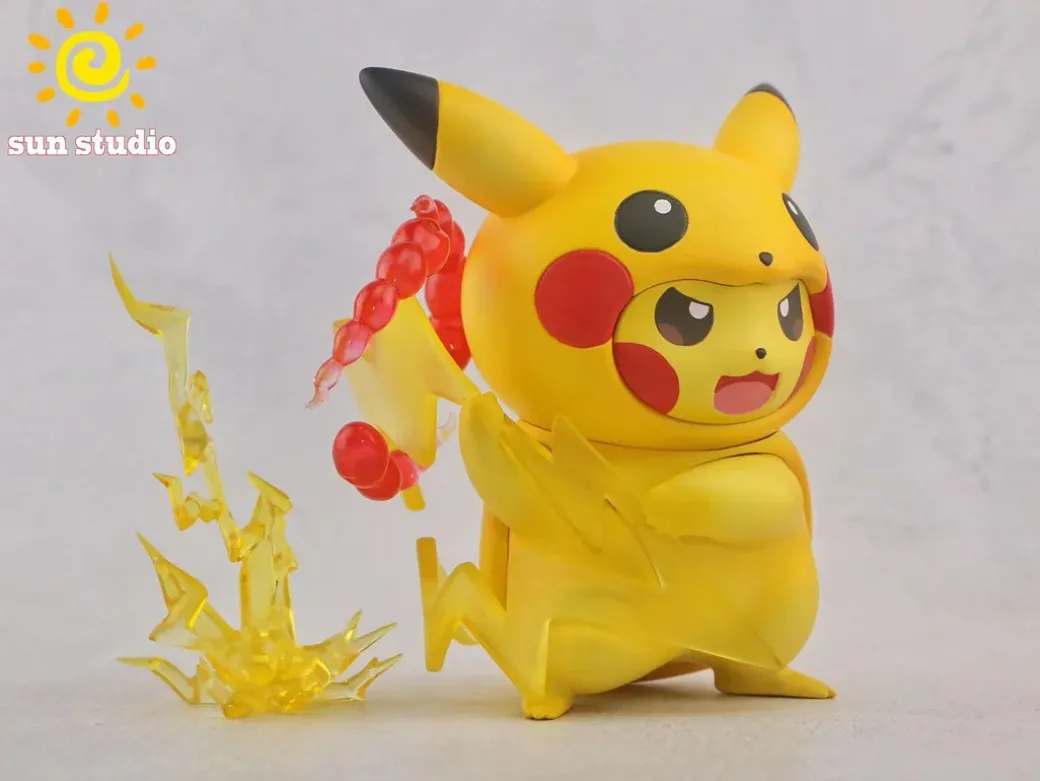 Gigantamax Pikachu Cosplay Pikachu - Pokemon Resin Statue - sun Studio