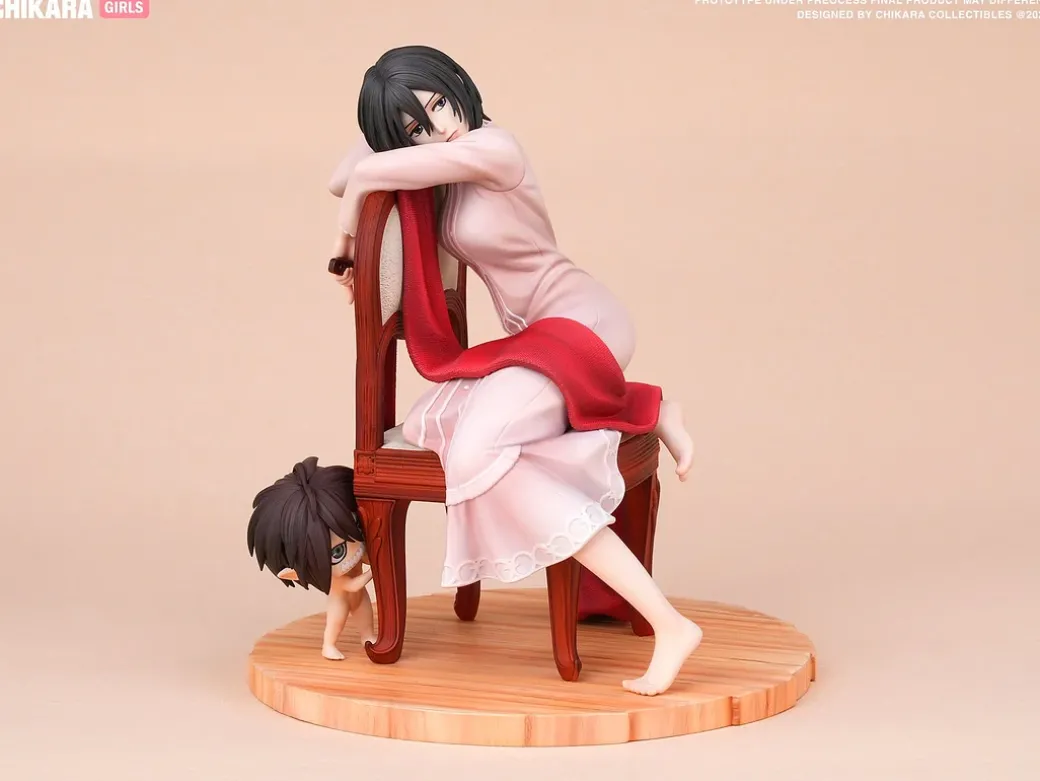 Girls Series Mikasa Ackerman - Attack on Titan Resin Statue - CHIKARA Studios