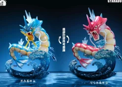 GK & 1/20 Scale World Zukan Hyper Beam Gyarados with LED - Pokemon Resin Statue - Amazing Museum Studio
