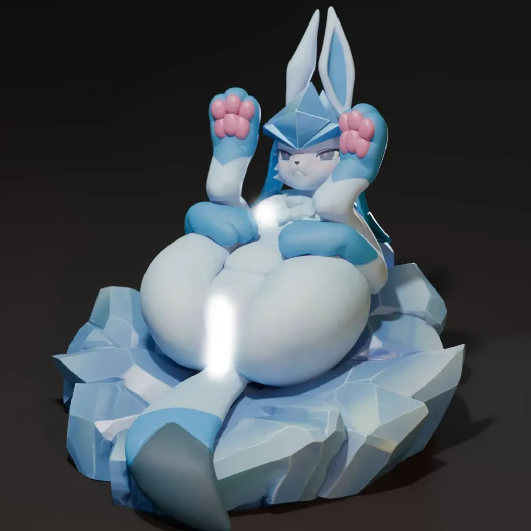 Glaceon - Pokemon Statue - Spirit Demon Studio