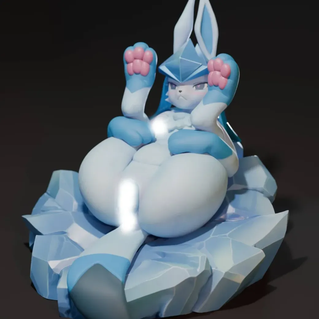 Glaceon - Pokemon Statue - Spirit Demon Studio