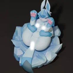 Glaceon - Pokemon Statue - Spirit Demon Studio