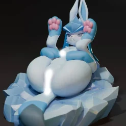 Glaceon - Pokemon Statue - Spirit Demon Studio