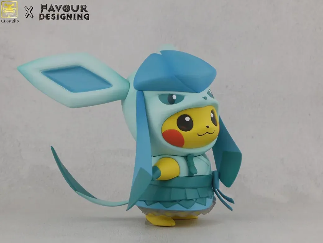 Glaceon Cosplay Pikachu - Pokemon Resin Statue - IH-Studio