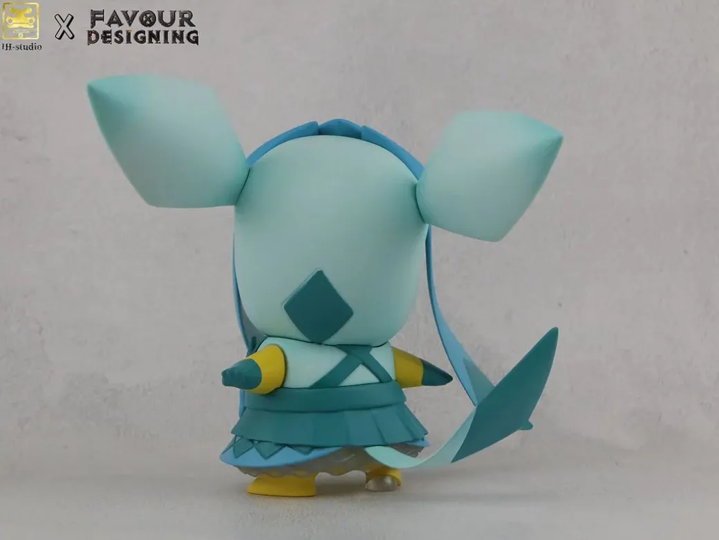 Glaceon Cosplay Pikachu - Pokemon Resin Statue - IH-Studio