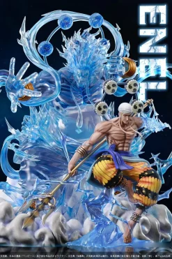 God Enel & 200,000,000 Volt Amaru - ONE PIECE Resin Statue - WIFI Studio