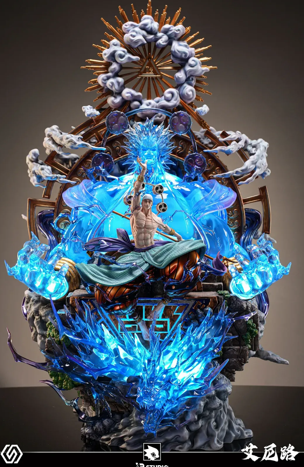 God of Skypiea Enel with LED - ONE PIECE Resin Statue - LB-Studio