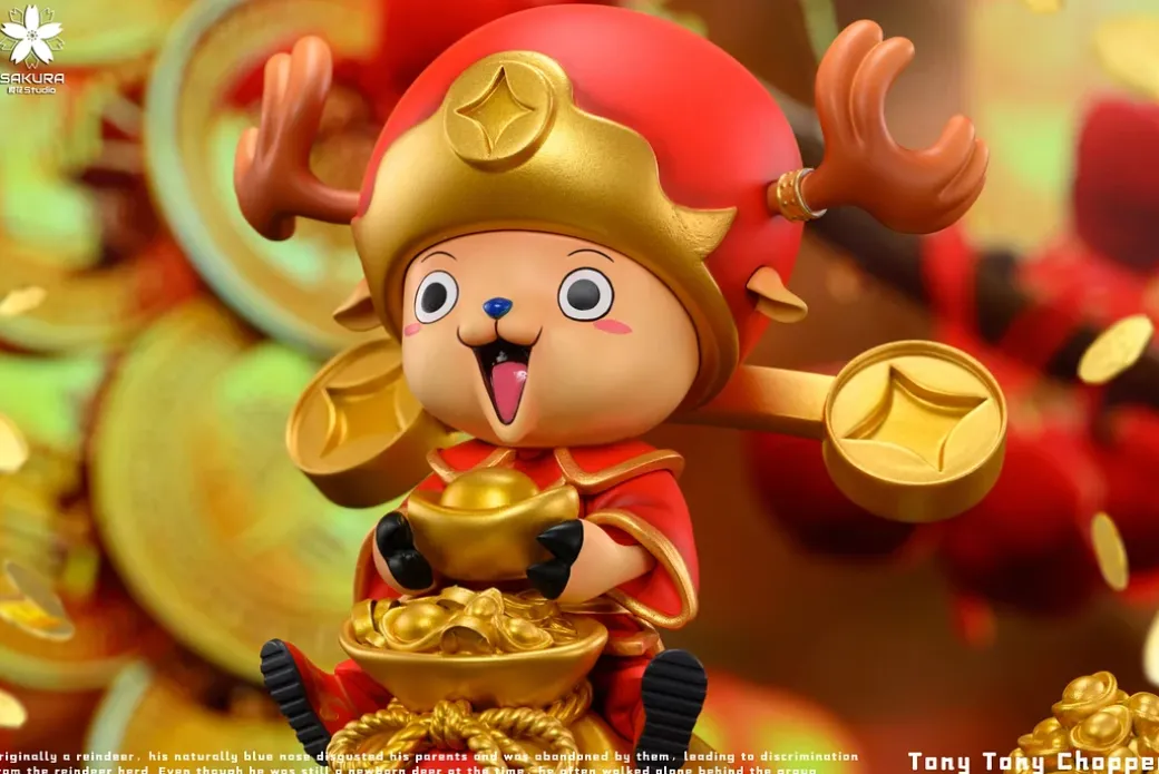 God of Wealth Tony Tony Chopper - ONE PIECE Resin Statue - YingHua Studio