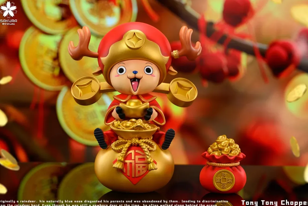 God of Wealth Tony Tony Chopper - ONE PIECE Resin Statue - YingHua Studio