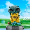 Godzilla Junior Cosplay Pikachu - Pokemon Godzilla Resin Statue - HARD SHELL Studios