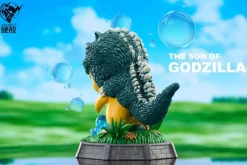 Godzilla Junior Cosplay Pikachu - Pokemon Godzilla Resin Statue - HARD SHELL Studios