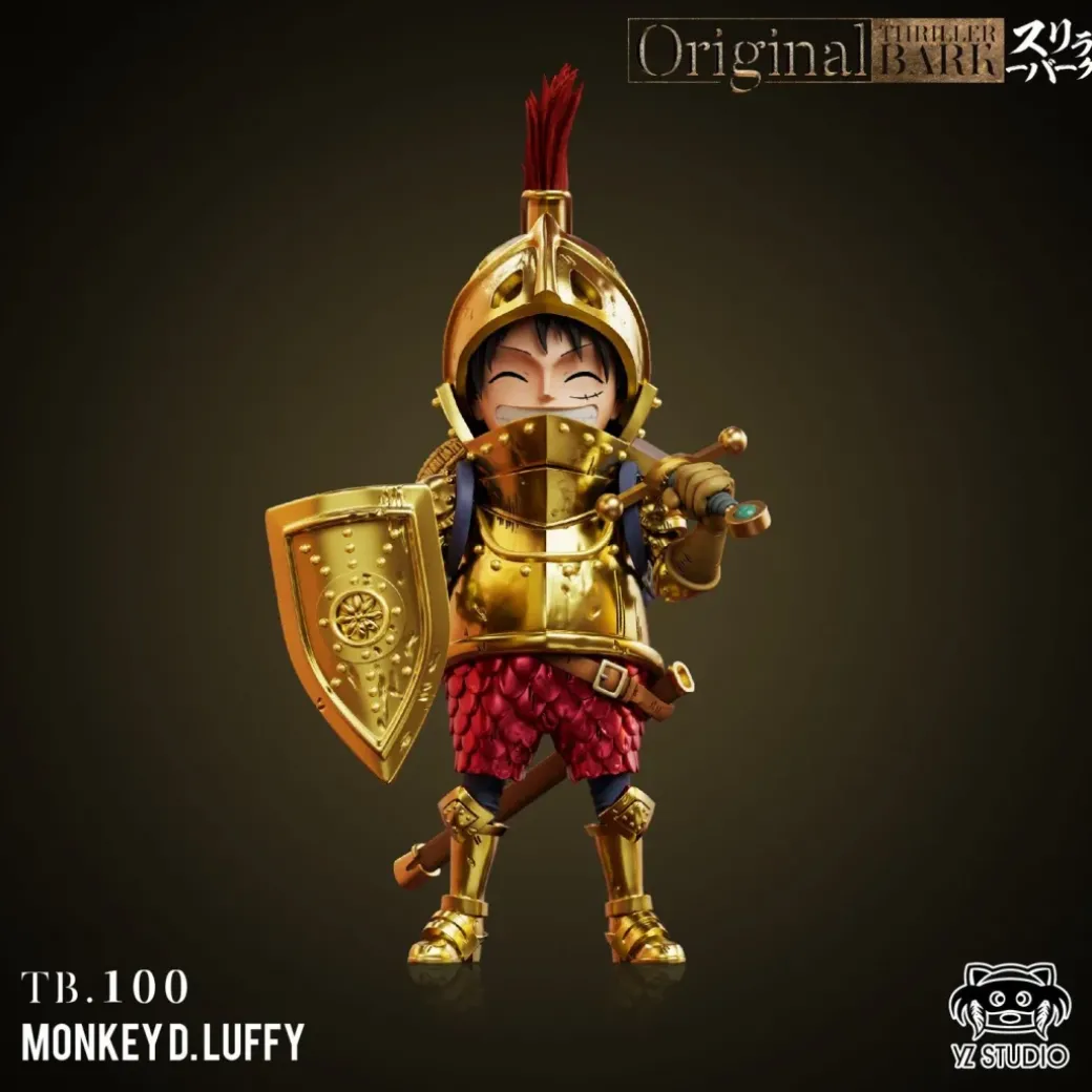 Gold Armor Monkey D. Luffy - ONE PIECE Statue - YZ Studios
