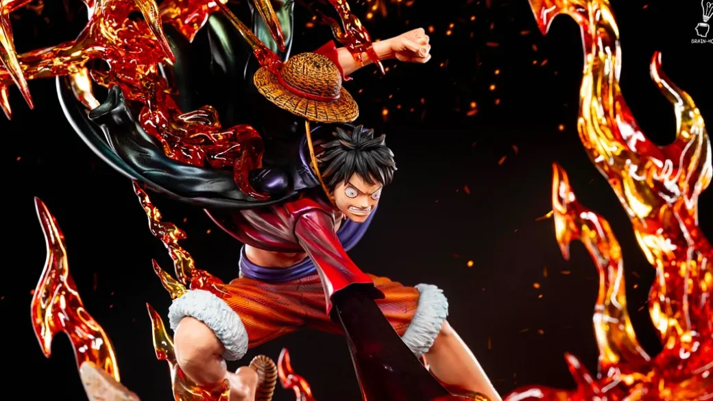Gomu Gomu no Red Roc Monkey D. Luffy - ONE PIECE Resin Statue - Brain Hole Studio