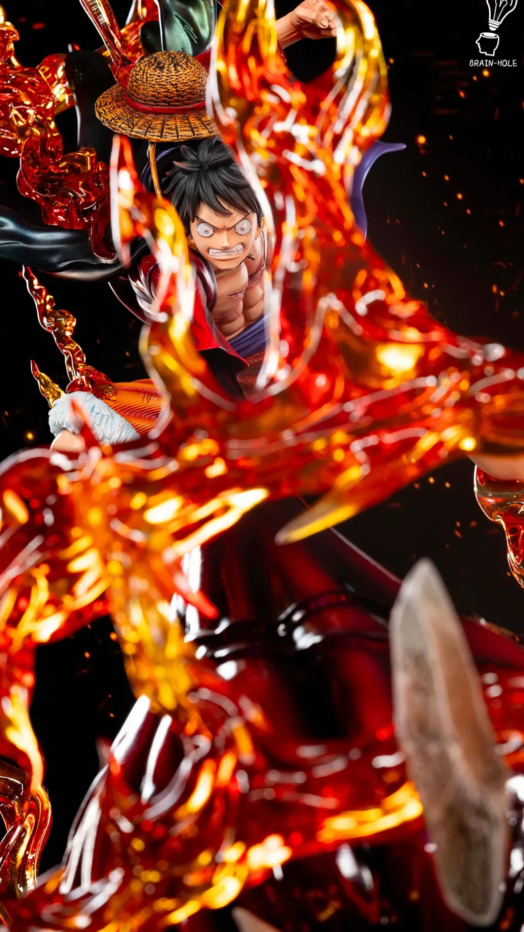 Gomu Gomu no Red Roc Monkey D. Luffy - ONE PIECE Resin Statue - Brain Hole Studio
